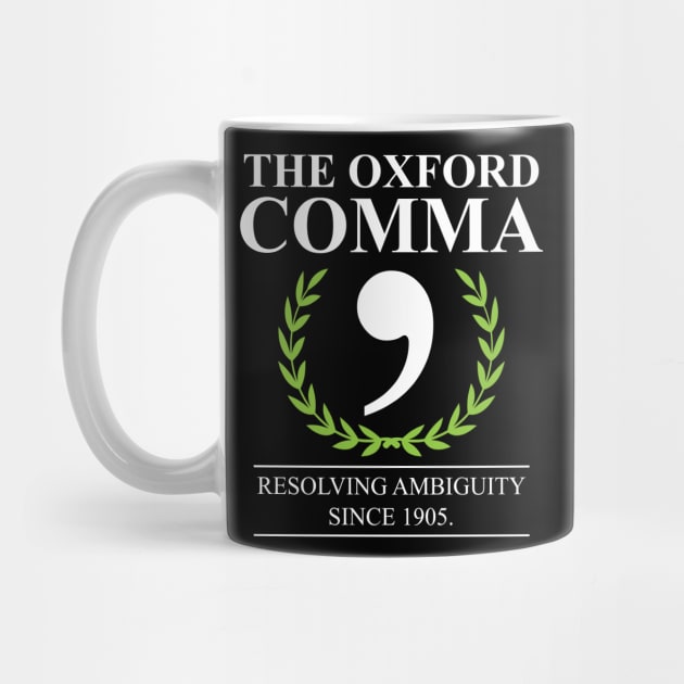 The Oxford Comma English Teacher Grammar Police by swissles